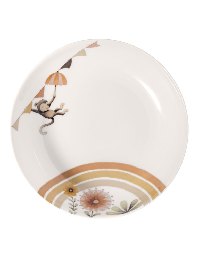 Villeroy & Boch Roar Like a Lion Diep kinderbord 18,5 cm Gebroken wit - Deal