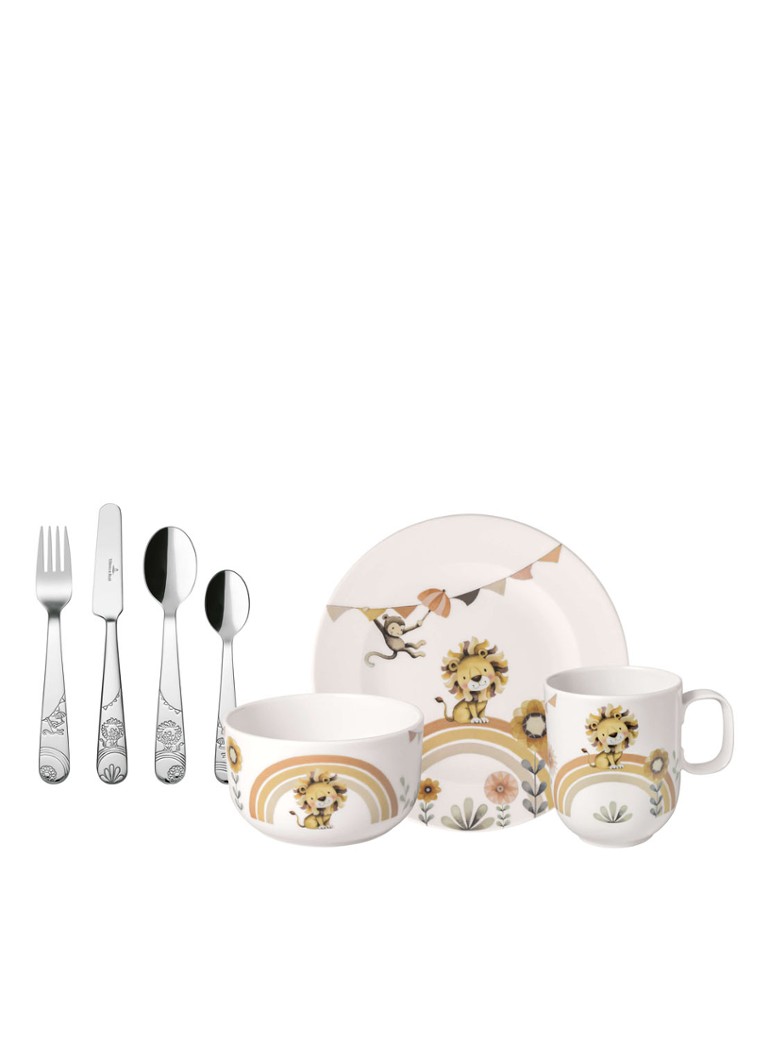 Villeroy & Boch Roar like a Lion kinderserviesset 7-delig - Deal