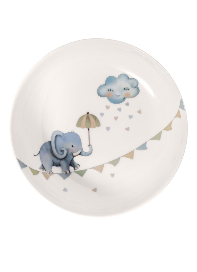 Villeroy & Boch Walk like an Elephant diep bord 18,7 cm Gebroken wit - Deal