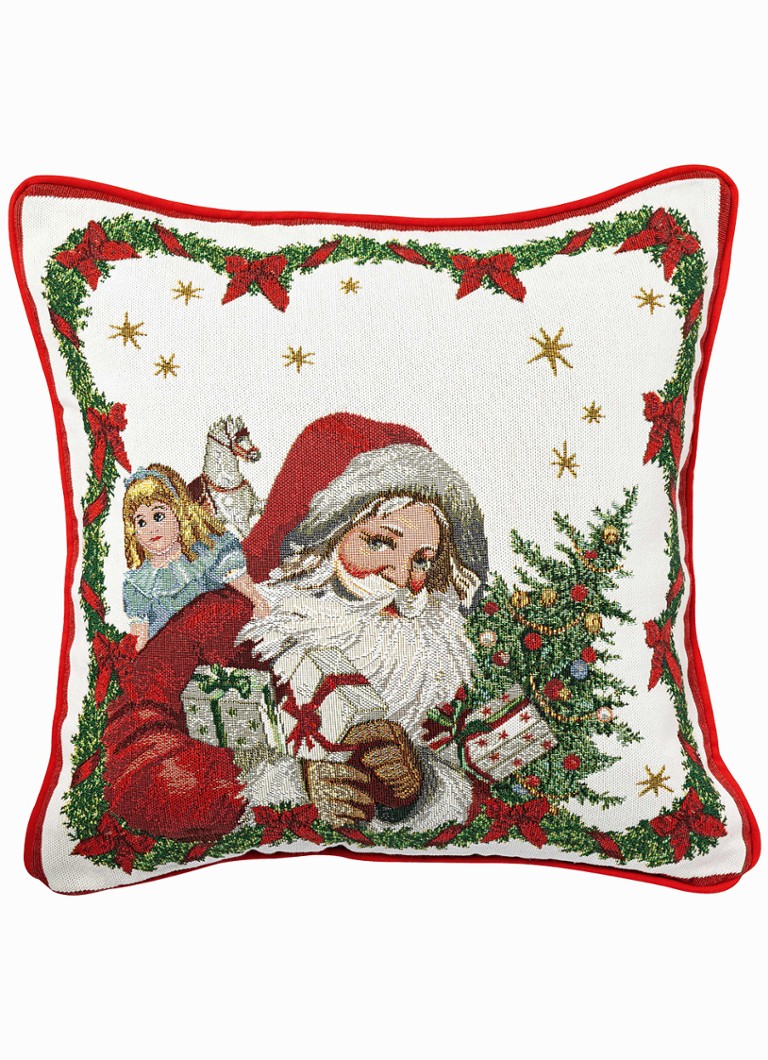 Villeroy & Boch Toy's Fantasy Santa sierkussen 45 x 45 cm Rood - Deal