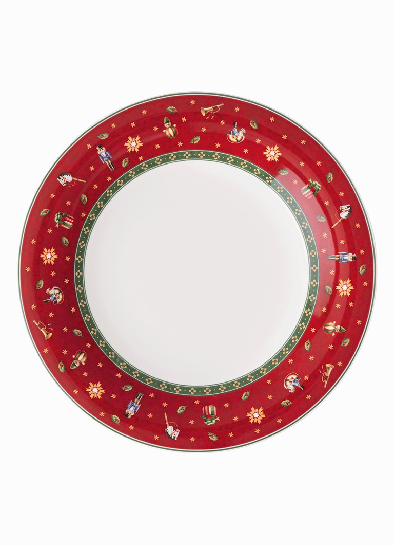 Villeroy & Boch Toy's Delight Specials dinerbord 27 cm Kersenrood - Deal