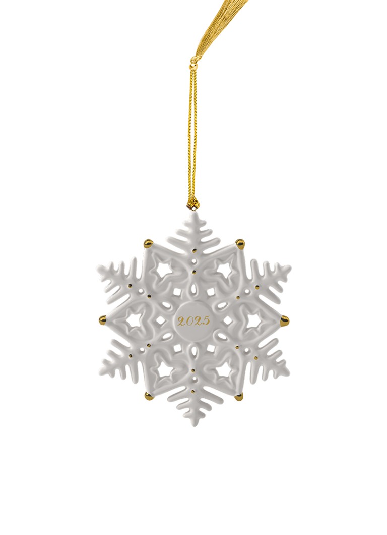 Villeroy & Boch Sneeuwvlok 2025 kersthanger 9,1 cm Wit - Deal