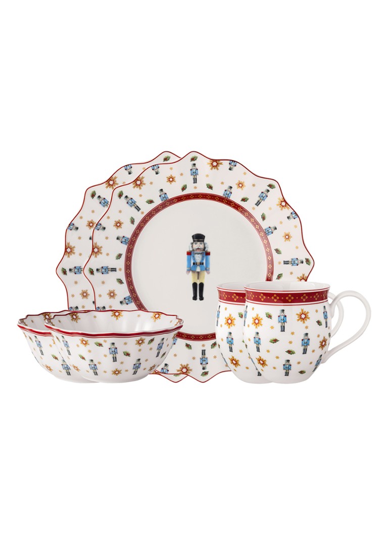 Villeroy & Boch Toy's Delight Notenkraker serviesset 6-delig Gebroken wit - Deal