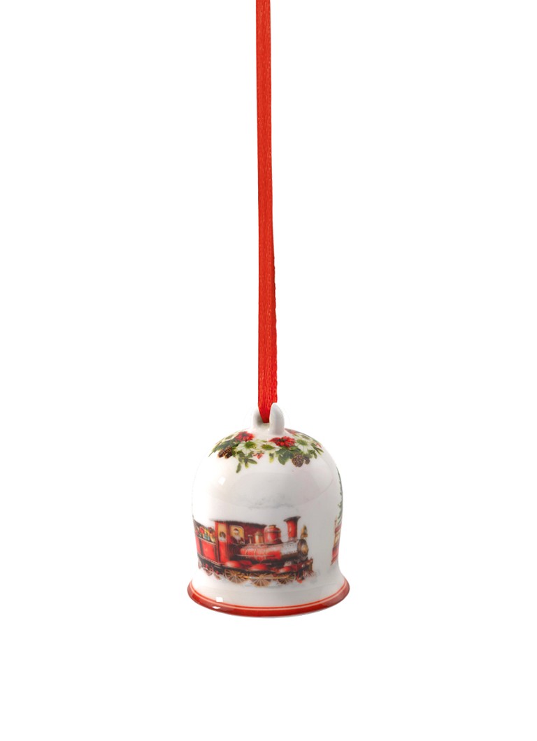 Villeroy & Boch Annual Christmas 2025 Klokje kersthanger 5,6 cm Gebroken wit - Deal