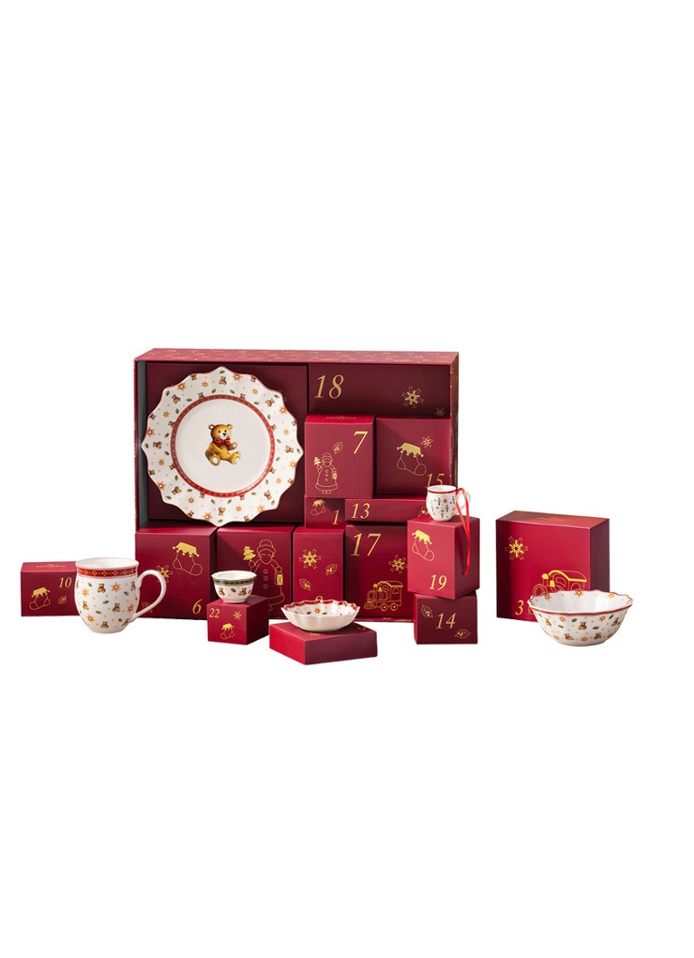 Villeroy & Boch Adventskalender 2026 - 24 dagen Rood Adventskalenders - Deal