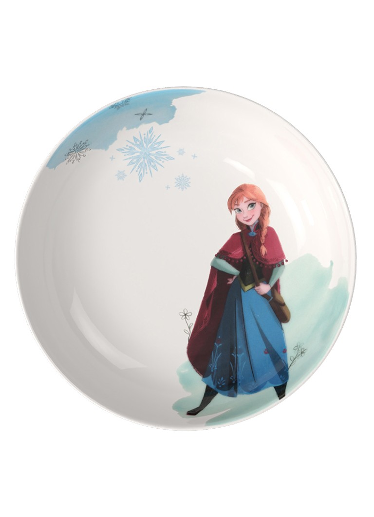 Villeroy & Boch Disney Frozen diep kinderbord 18,5 cm in de kleur Blauw
