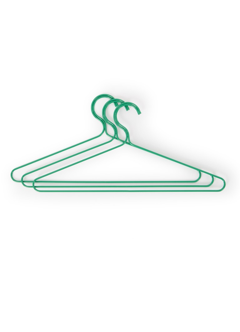 Hay Colour kledinghanger set van 3 Groen - Deal