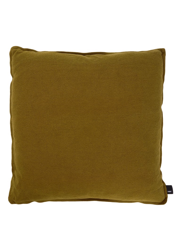 Hay Sierkussen in linnenblend 50 x 50 cm Olijfgroen - Deal