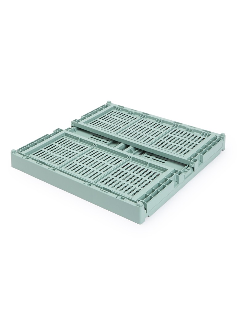 Hay Colour Crate Square L vouwkrat Olijfgroen - Deal