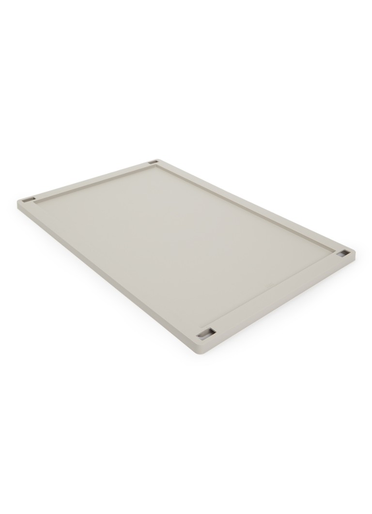 Hay Colour Crate L deksel Lichtgrijs - Deal