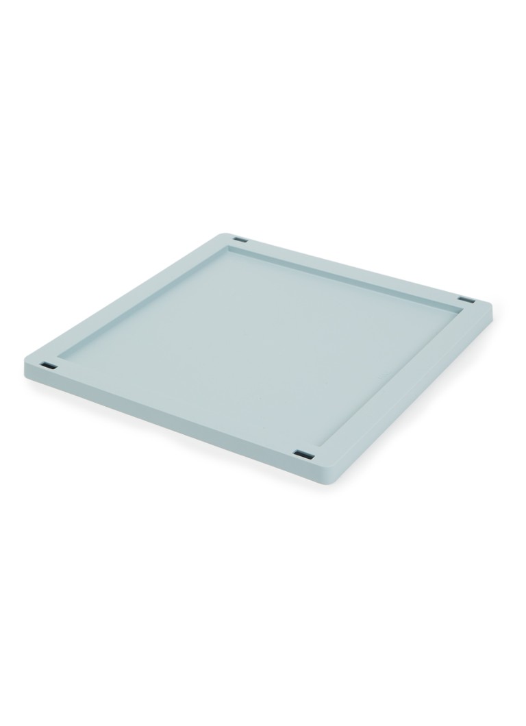 Hay Colour Crate M Square deksel Lichtblauw - Deal