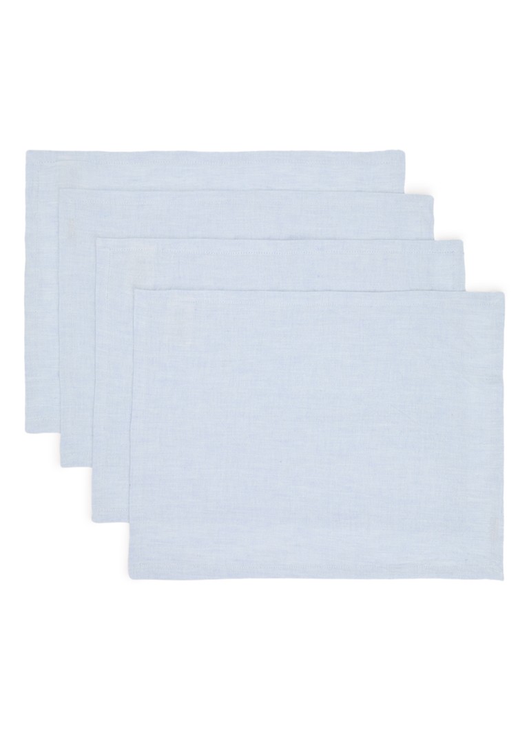 Hay Tavolo servet 31 x 43 cm set van 4 Lichtblauw - Deal