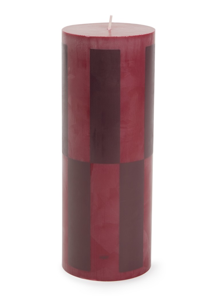 Hay Column L kaars 25 cm Donkerrood - Deal