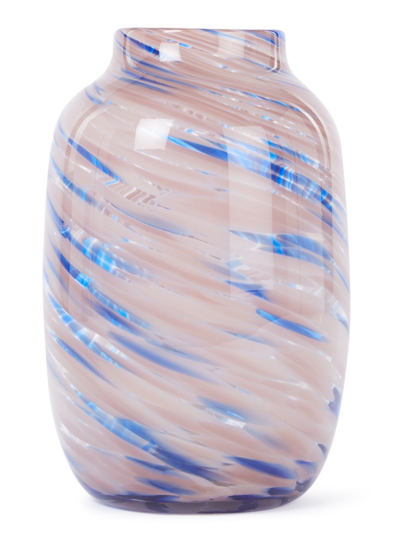 Hay Splash vaas large 30 cm Lichtroze - Deal
