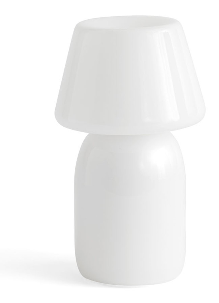 Hay Apollo draadloze tafellamp 22 x Ø12,5 cm Wit - Deal