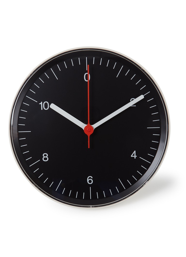 Hay Jasper Morrison wandklok 26,5 cm Zwart - Deal