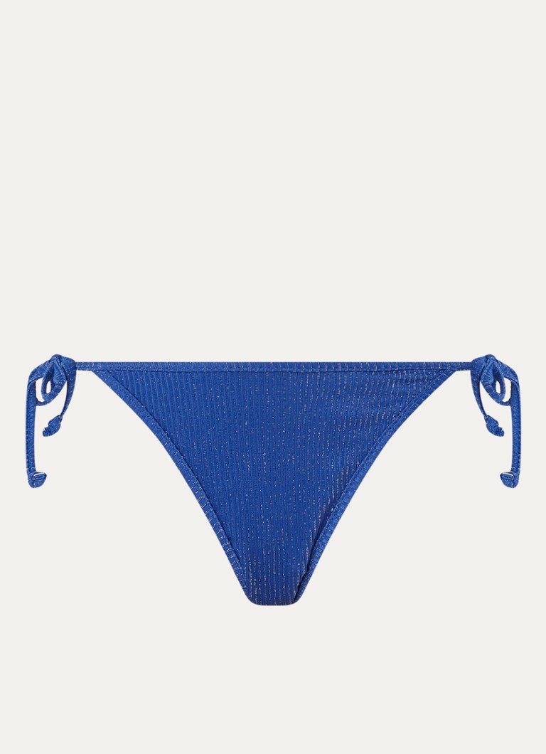 Becksöndergaard Dames Baila bikinislip met lurex in de kleur Royalblauw, maat: XL
