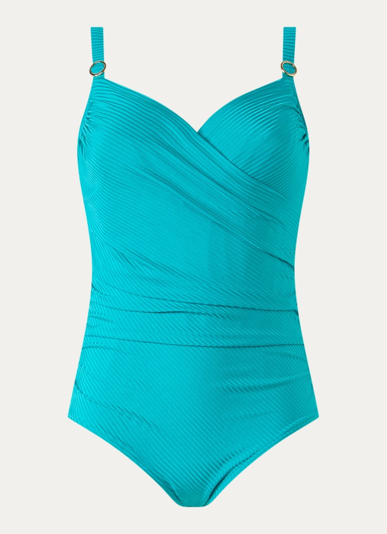PrimaDonna Dames Delray badpak met structuur en beugel in de kleur Turquoise