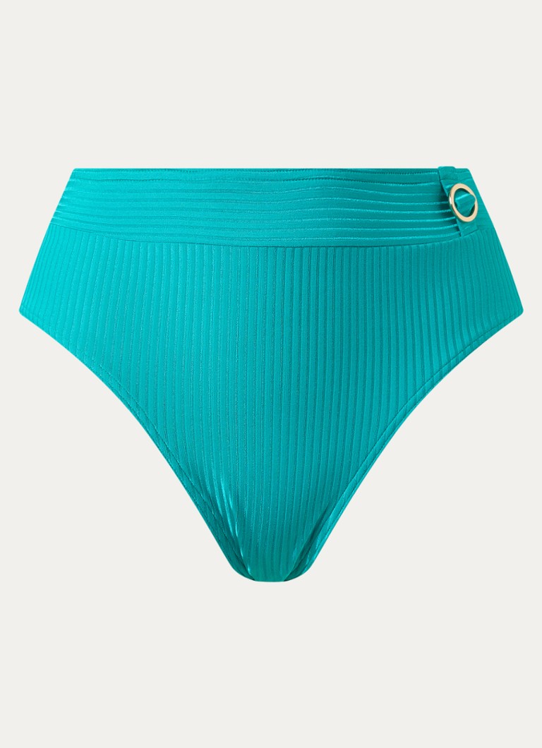 PrimaDonna Dames Delray hipster bikinislip met structuur in de kleur Turquoise