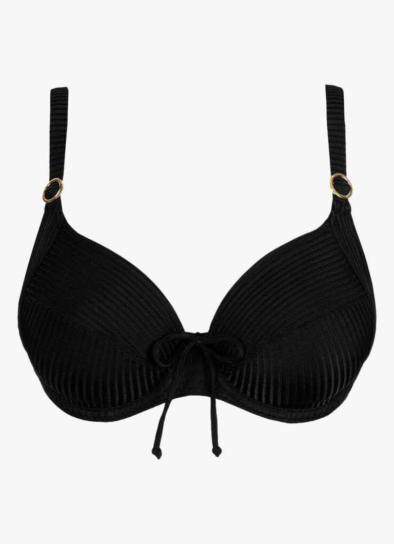 PrimaDonna Dames Delray balconette bikinitop met structuur in de kleur Zwart