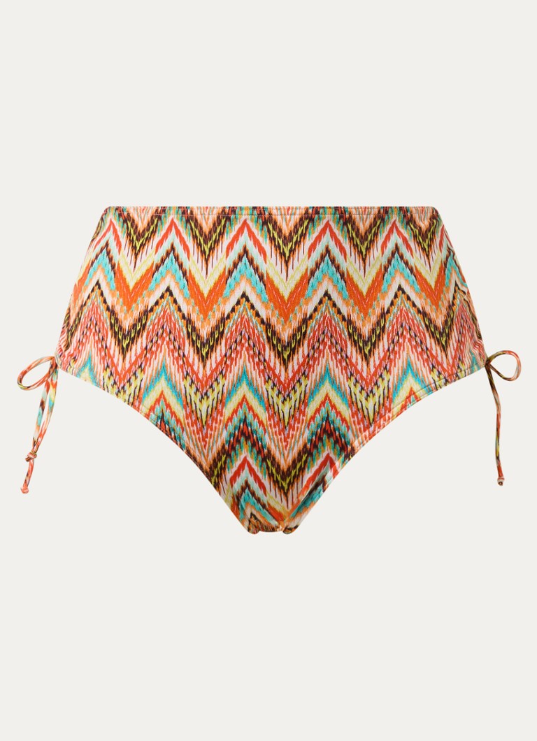 PrimaDonna Dames Tubou hipster bikinislip met print in de kleur Oranjerood