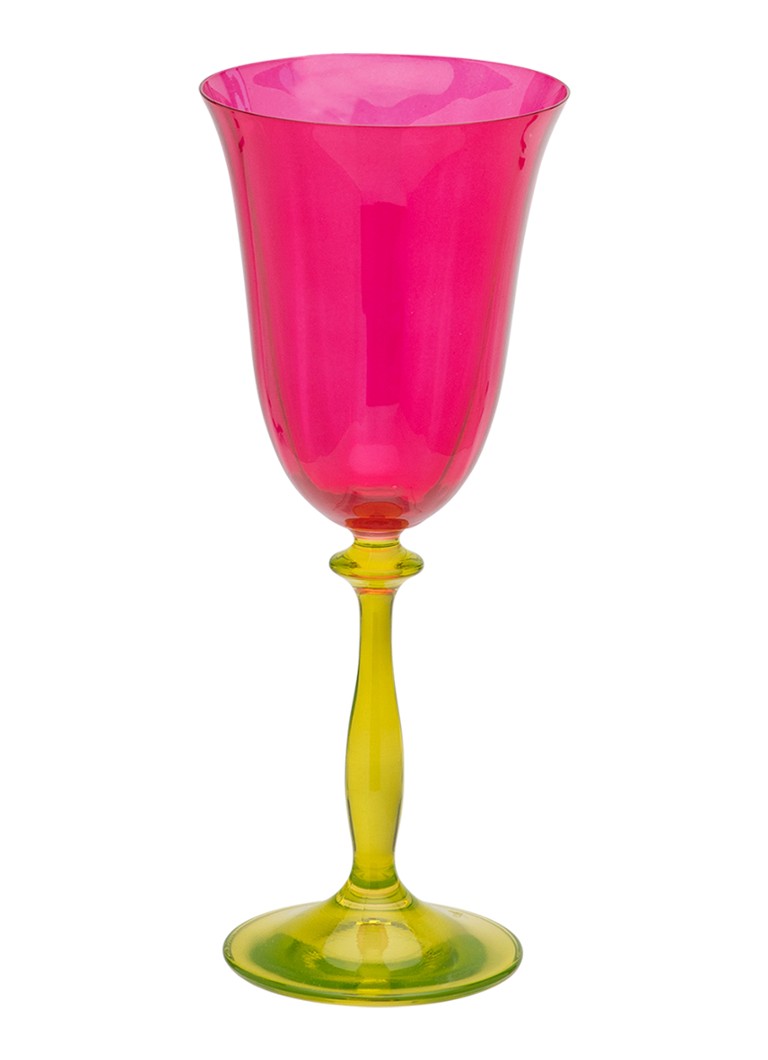 Anna + Nina Gardenia witte wijnglas 20 cl Multicolor - Deal