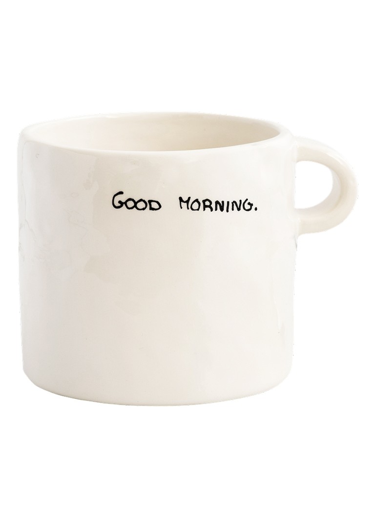 Anna + Nina Good Morning mok 40 cl Gebroken wit - Deal