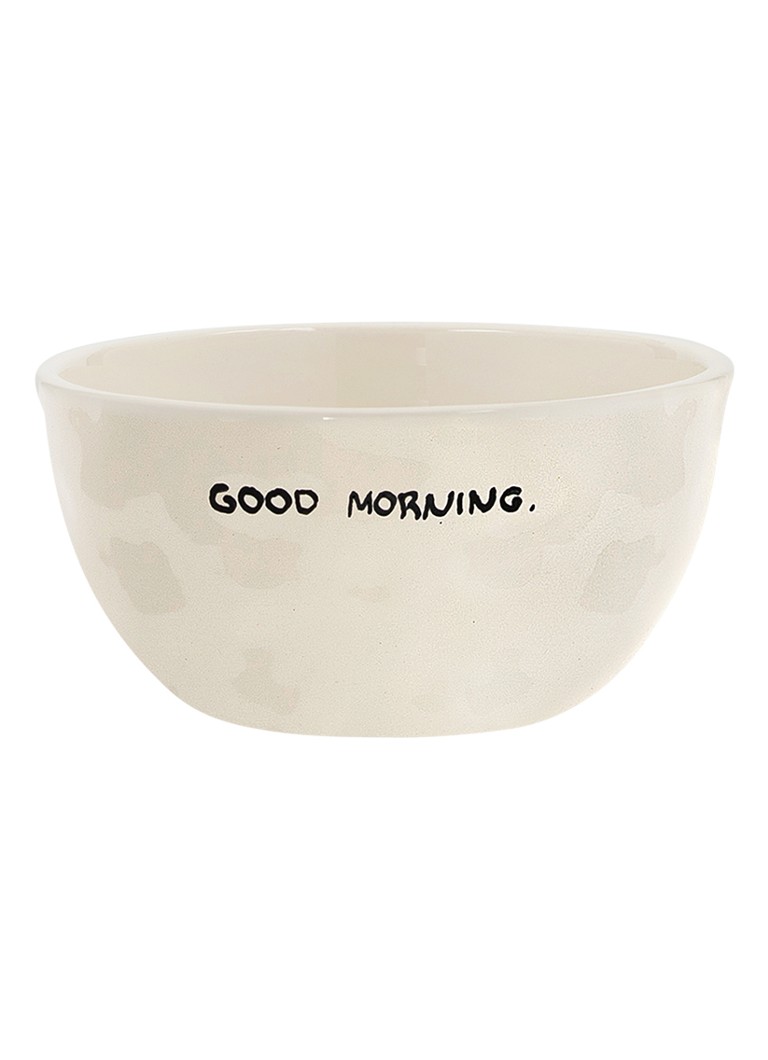 Anna + Nina Good Morning kom 14 cm Wit - Deal