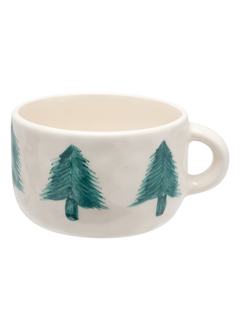 Anna + Nina Christmas Forest mok 40 cl Gebroken wit - Deal