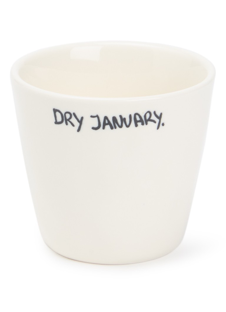 Anna + Nina Dry January espressokopje 7 cl Gebroken wit - Deal