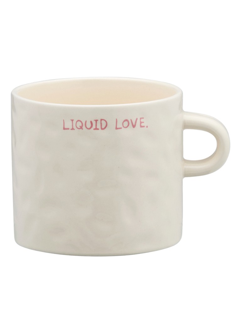 Anna + Nina Liquid Love mok 50 cl Gebroken wit - Deal