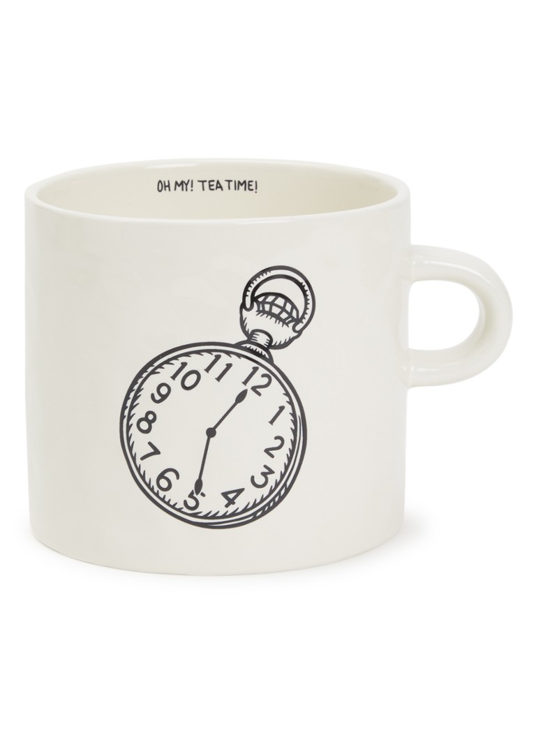 Anna + Nina Tea O'Clock mok 50 cl Gebroken wit - Deal