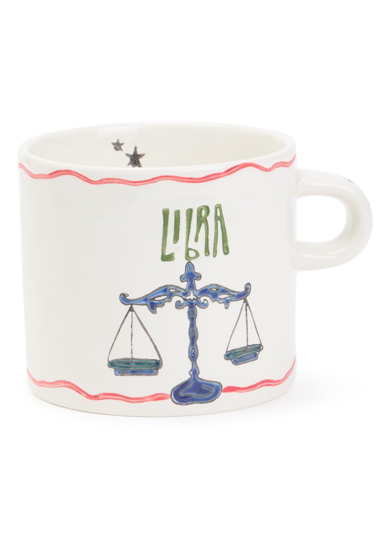 Anna + Nina The Libra Zodiac mok 50 cl Gebroken wit - Deal