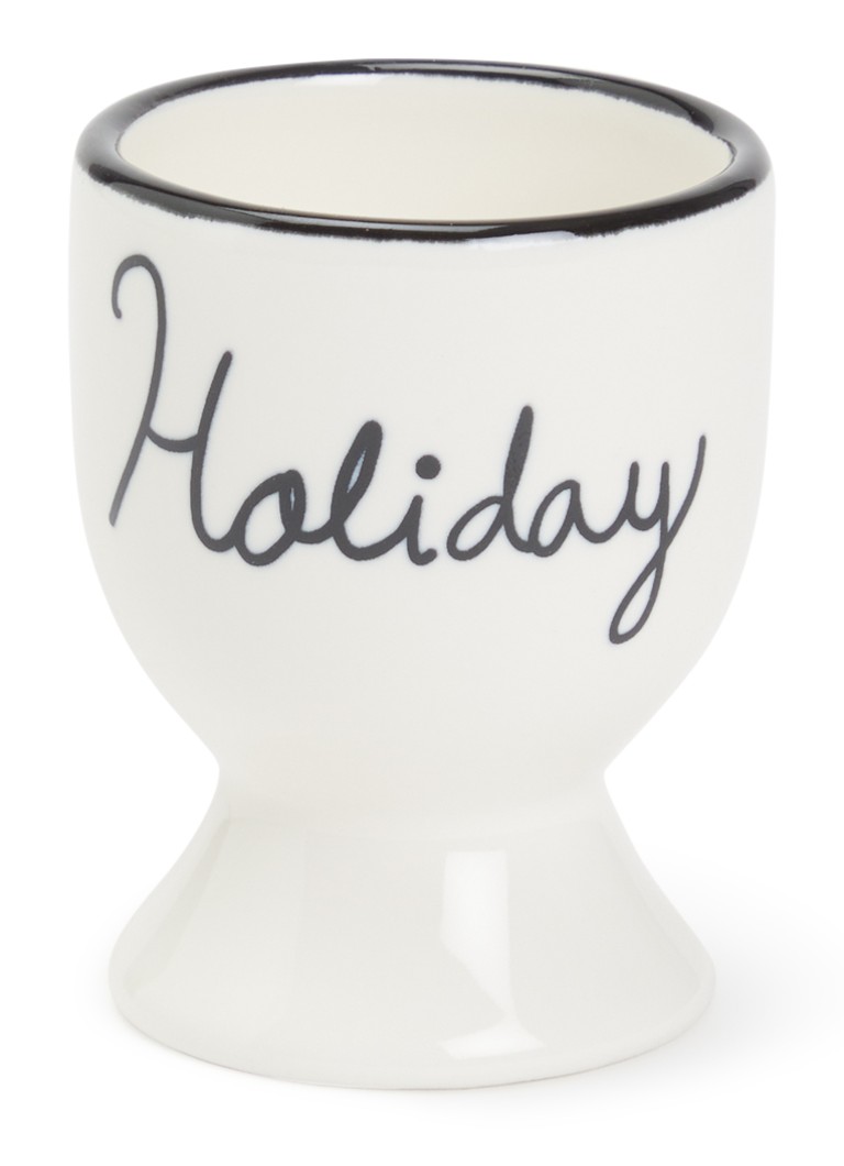 Anna + Nina Holiday eierdop 6,5 cm Gebroken wit - Deal