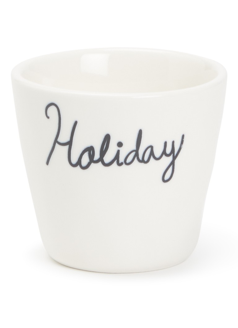 Anna + Nina Holiday espressokopje 10 cl Gebroken wit - Deal