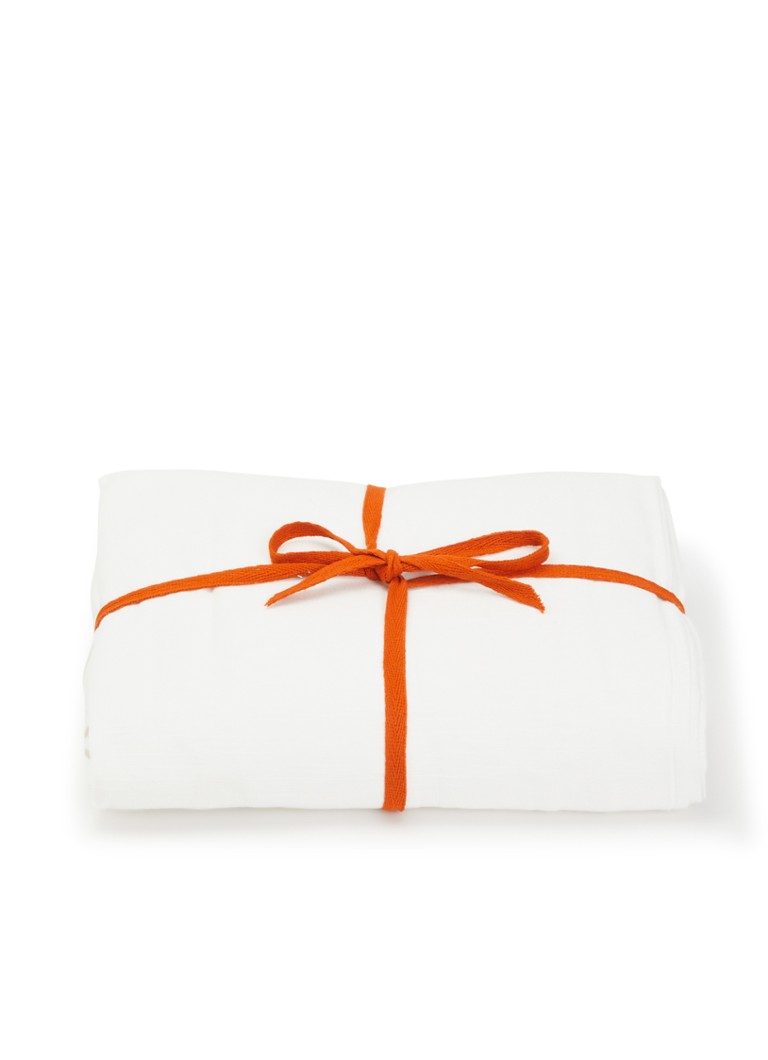 Anna + Nina Holiday Ruffle tafelkleed 150 x 255 cm Oranje - Deal
