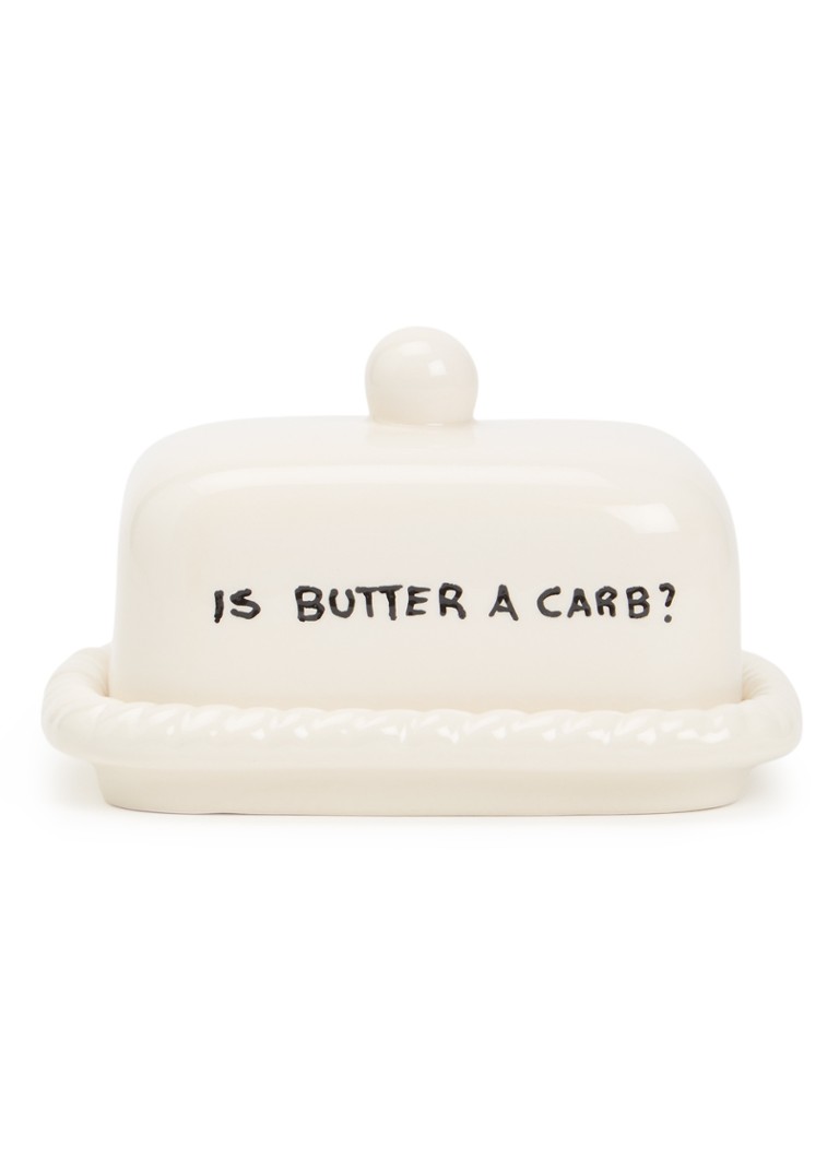 Anna + Nina Is Butter A Carb? botervloot 15 cm Gebroken wit - Deal