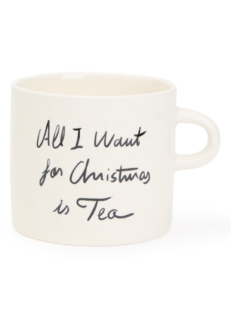 Anna + Nina All I Want Is Tea mok 50 cl Gebroken wit - Deal