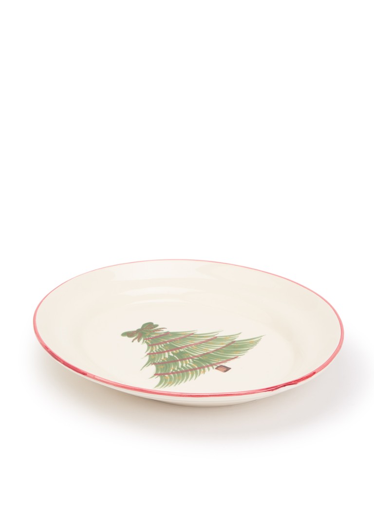 Anna + Nina Christmas Tree serveerschaal 47 x 35 cm Gebroken wit - Deal