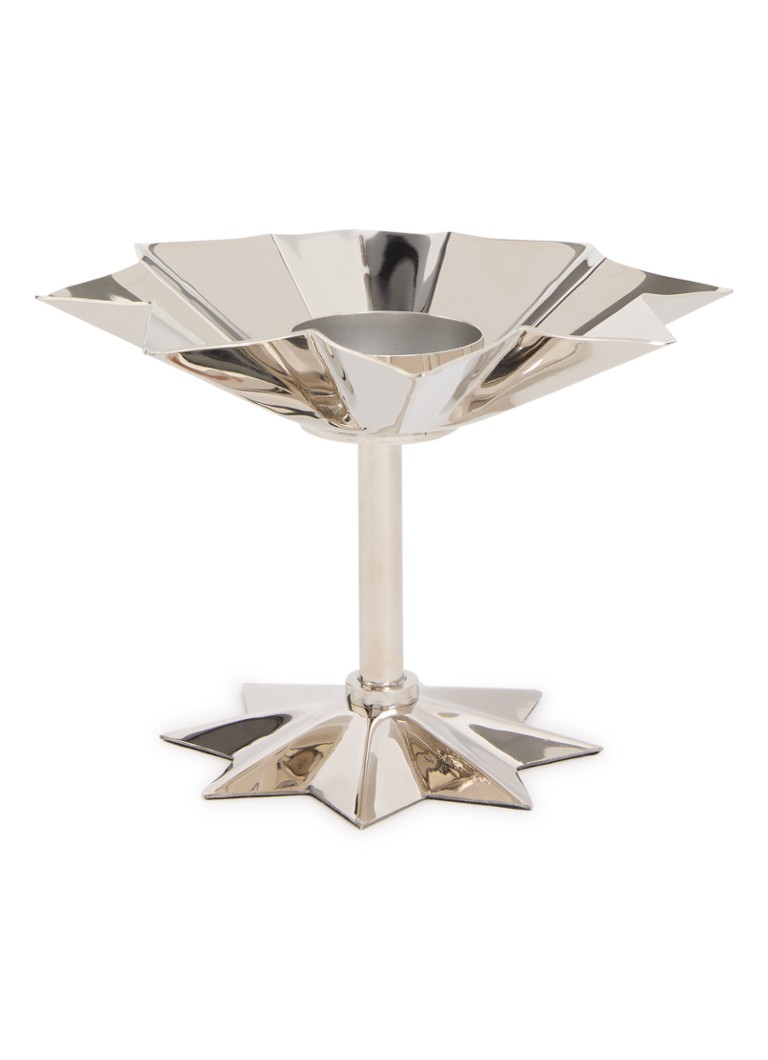 Anna + Nina Frilly Argent waxinelichthouder Zilver - Deal