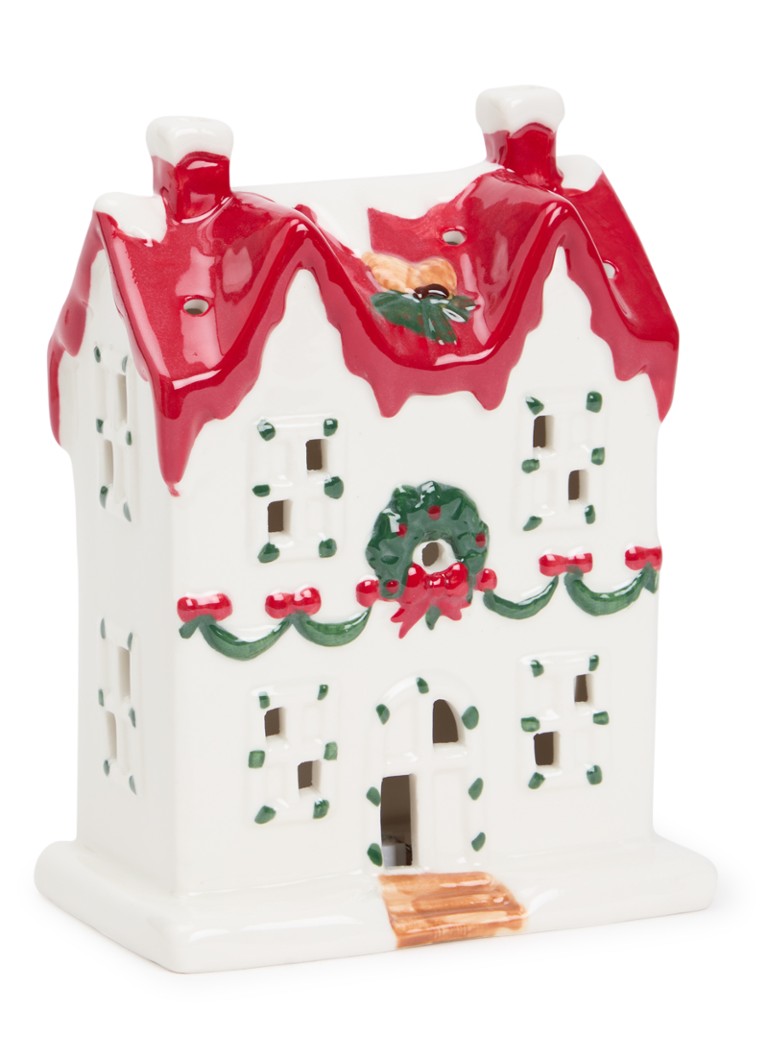 Anna + Nina Frosted Pines Manor met led-verlichting Multicolor - Deal