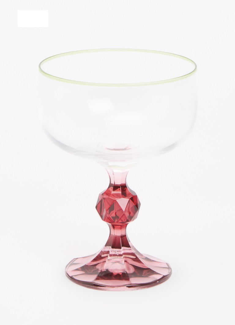 Anna + Nina Harper cocktailglas 20 cl set van 2 Rood - Deal