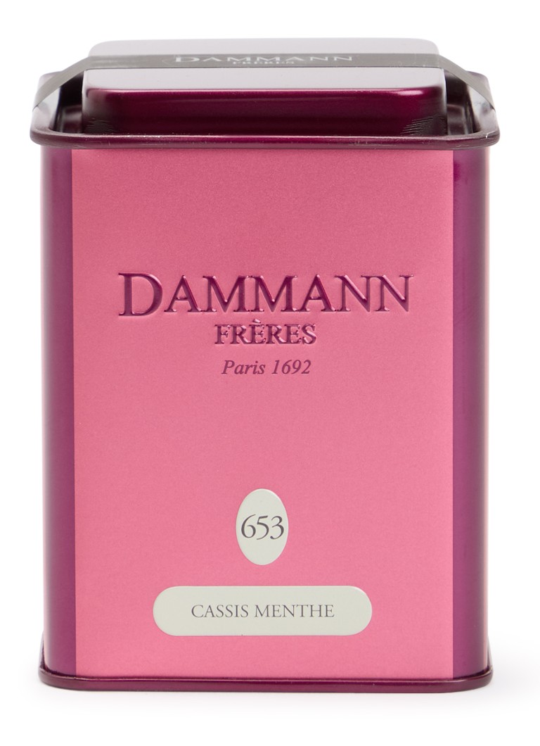 DAMMANN Frères Cassis Menthe losse thee 100 gram - Deal