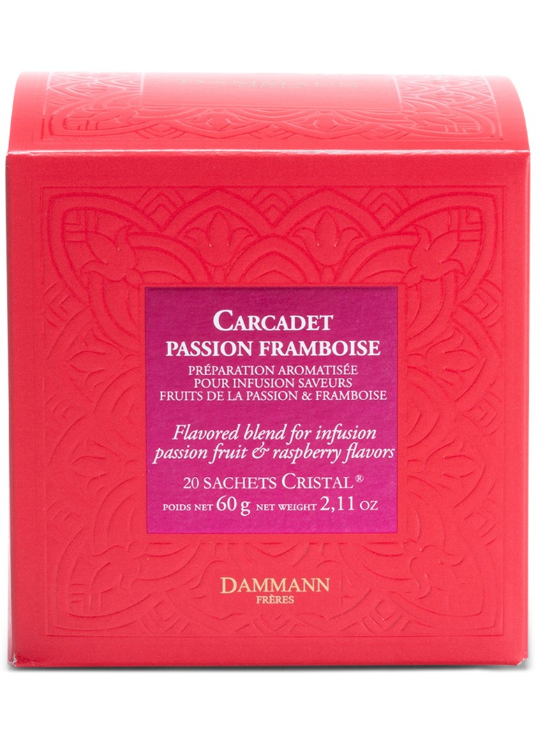 DAMMANN Frères Carcadet Passion Framboise theezakjes 20 stuks - Deal