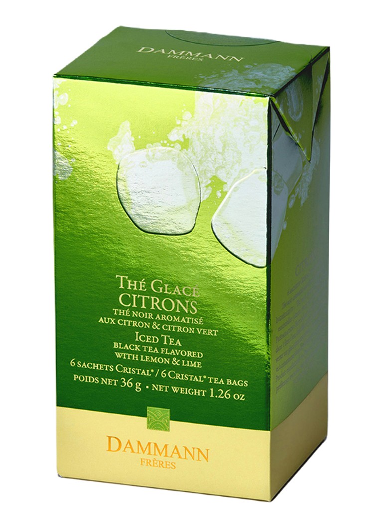DAMMANN Frères Ice Tea Citrons theezakjes 6 x 30 gram - Deal