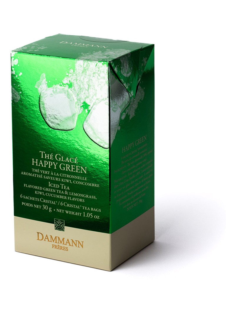 DAMMANN Frères Ice Tea Happy Green theezakjes 6 x 30 gram - Deal