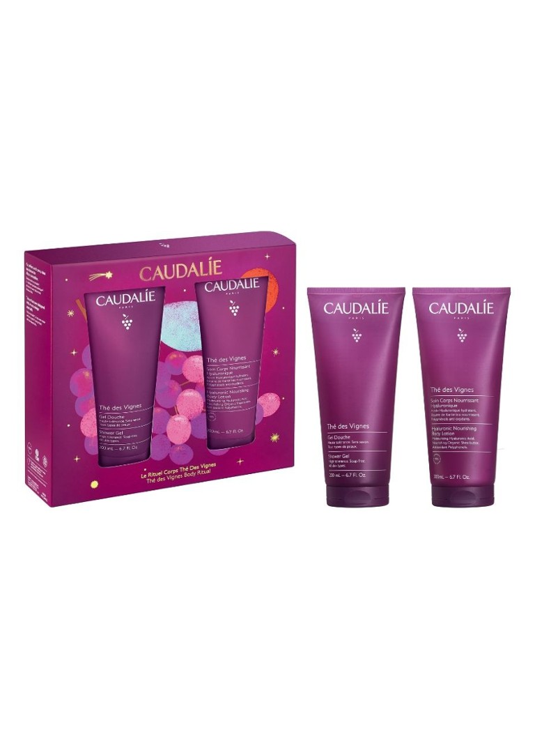 Caudalie Kerst Set Thé des Vignes - verzorgingsset 400ml Cadeausets - Deal