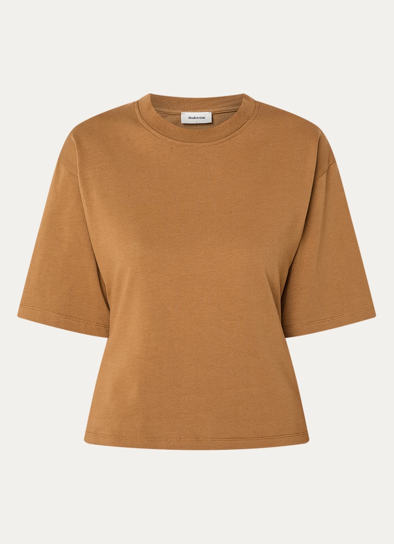 Modström Dames Tampa T-shirt in de kleur Roestbruin