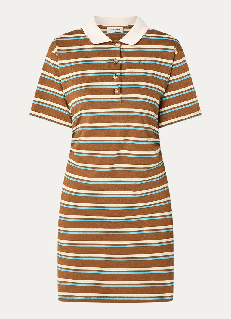 Modström Dames Stetson tuniekjurk met polokraag in de kleur Bruin