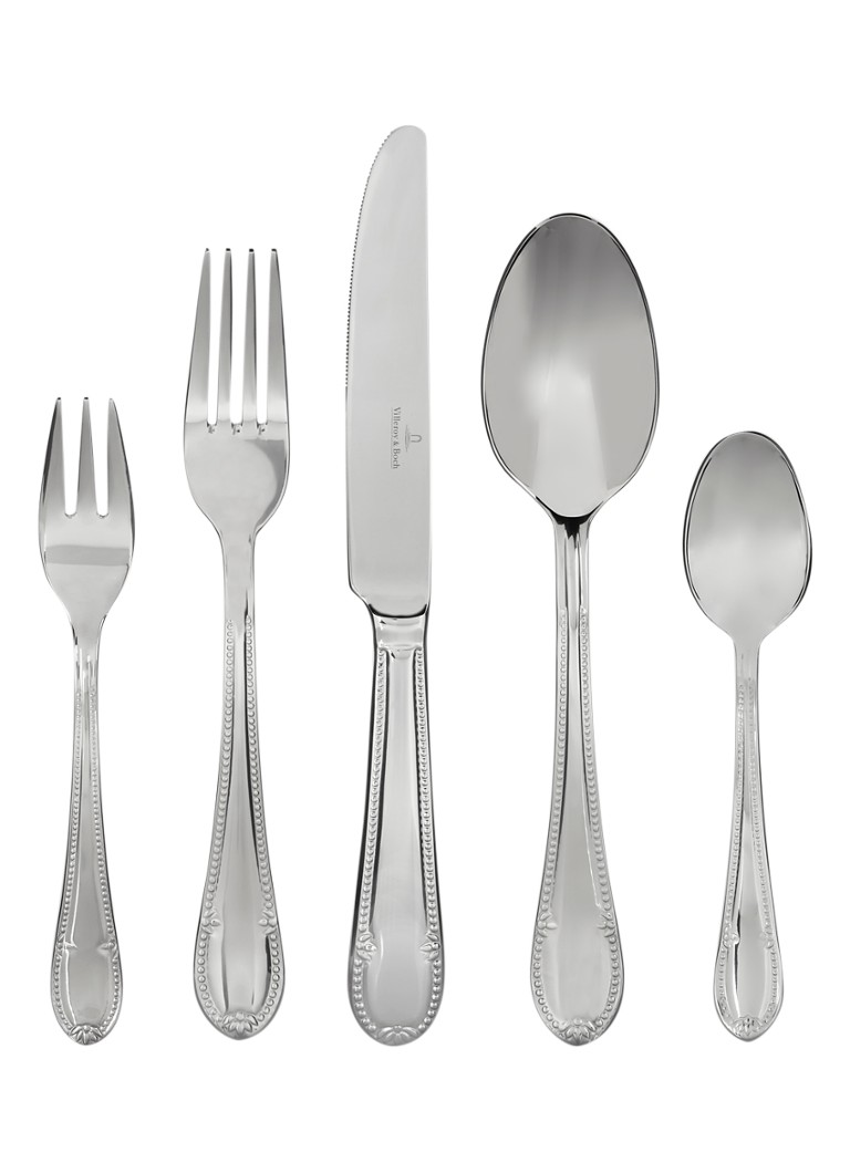 Villeroy & Boch Mademoiselle bestekset 30-delig Zilver - Deal